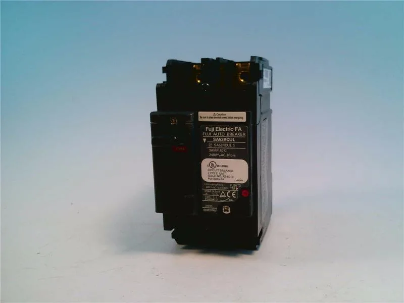 Fuji Electric SA52RCUL/3 — Molded Case Circuit Breakers (MCCB)