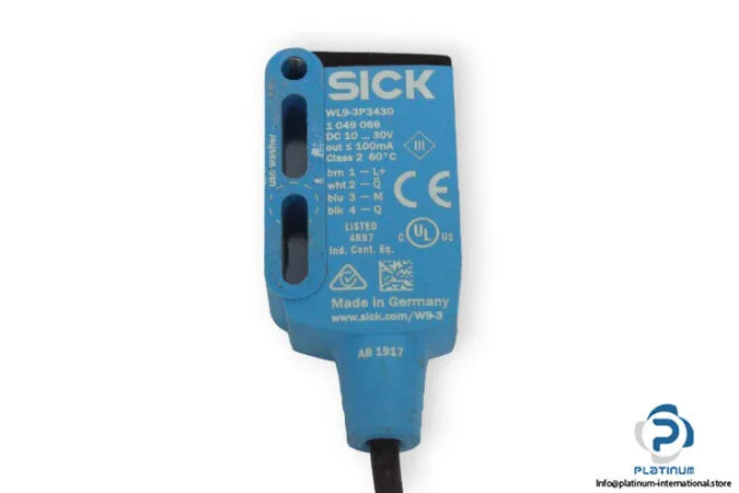 SICK WL9-3P3430 — Photoelectric Sensors (image 3)