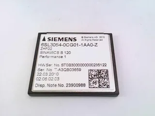 Siemens 6SL3054-0CG01-1AA0-Z-F02