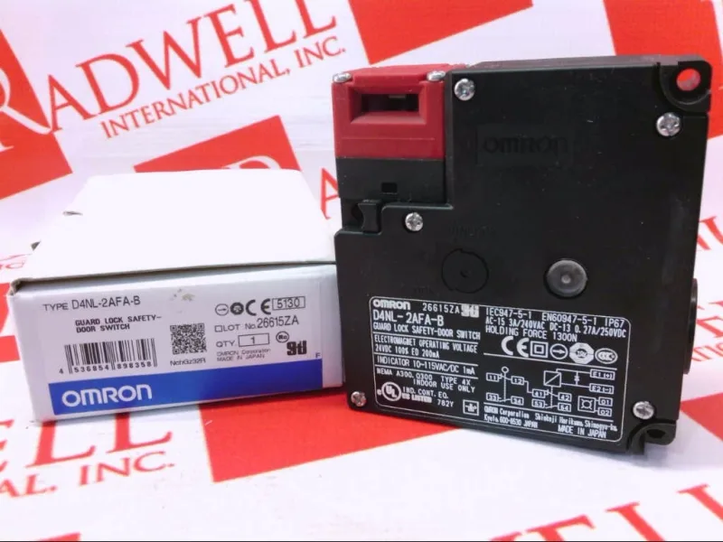 Omron D4NL-2AFA-B — Limit Switches (image 2)