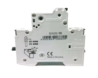 Siemens 5SY6102-7BB — Miniature Circuit Breakers (MCB)