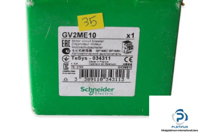 Schneider Electric GV2ME10 (image 4)