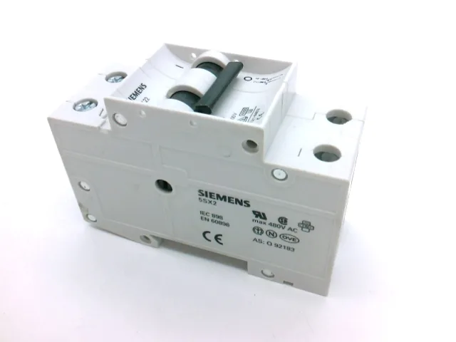 Siemens 5SX1-206-7 — Miniature Circuit Breakers (MCB) (image 2)