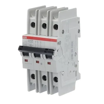 ABB SU203M-K0.2 — 3-Pole MCB (DIN Rail) (image 2)