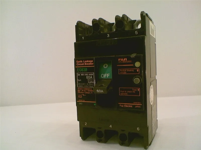 Fuji Electric EG63B-60/30MA — Residual Current Breakers (RCCB/RCBO)