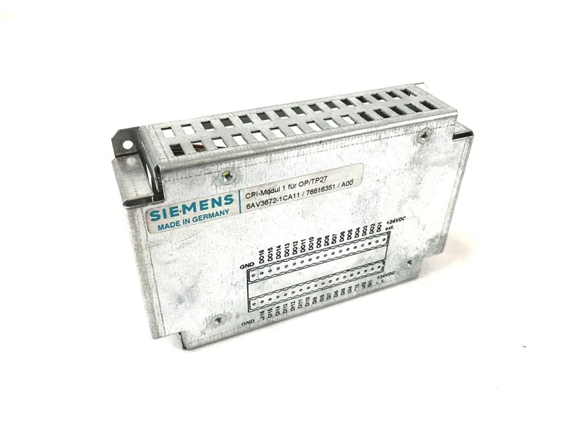 Siemens 6AV3672-1CA11 — HMI Operator Interfaces (image 2)