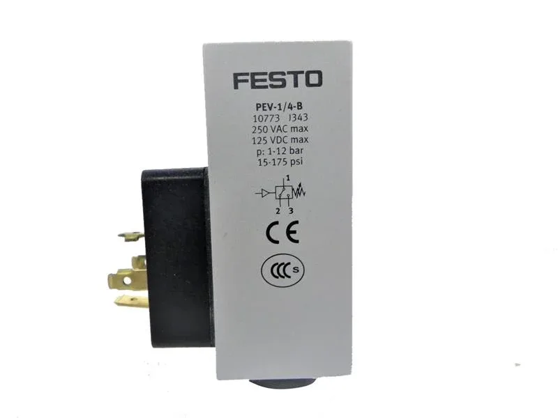 Festo PEV-1/4-B — Solenoid & Directional Valves