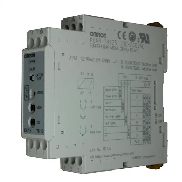 Omron K8AB-TH12S AC100-240 — Process / Temperature Controllers