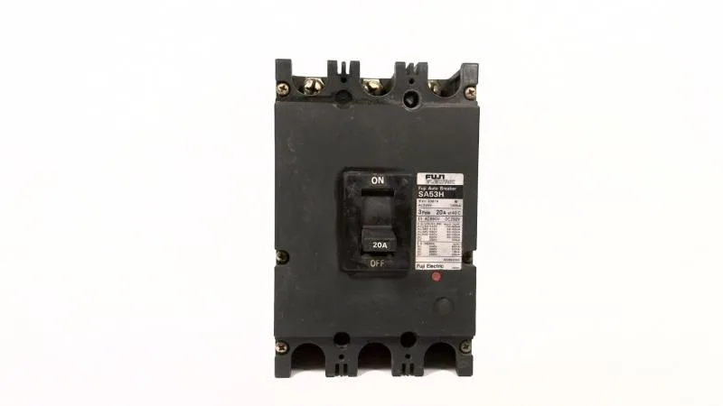 Fuji Electric SA53H-3P-20 — Molded Case Circuit Breakers (MCCB) (image 2)