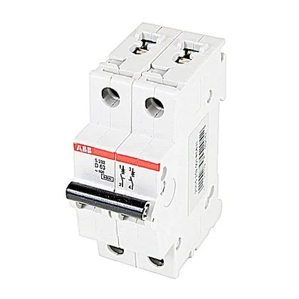 ABB S202-D63 — 2-Pole MCB (DIN Rail) (image 3)