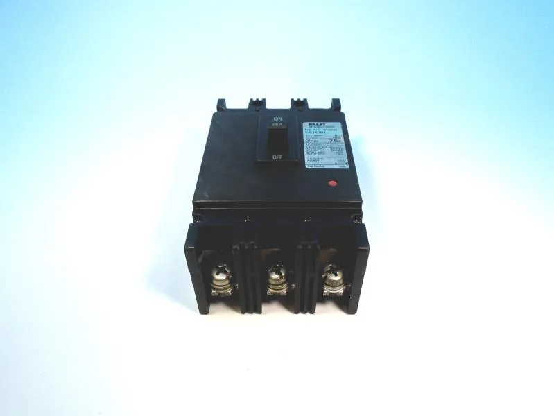 Fuji Electric EA103H/75 — Molded Case Circuit Breakers (MCCB) (image 3)