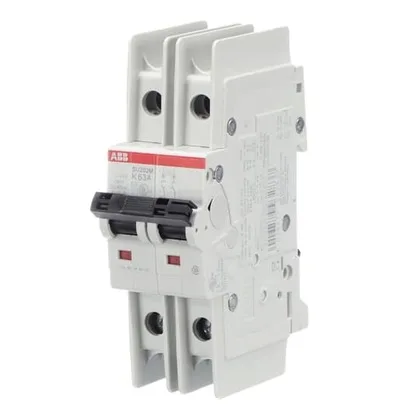 ABB SU202M-K63 — 2-Pole MCB (DIN Rail) (image 3)