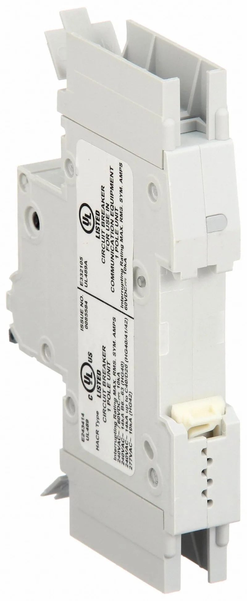 Siemens 5SJ4106-7HG42 — 1-Pole MCB (DIN Rail) (image 4)