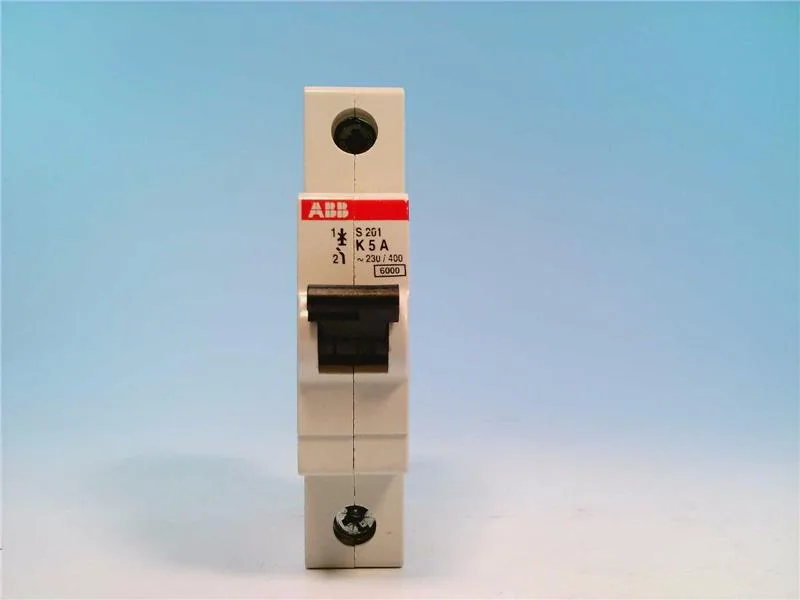 ABB S201-K5 — 1-Pole MCB (DIN Rail) (image 2)