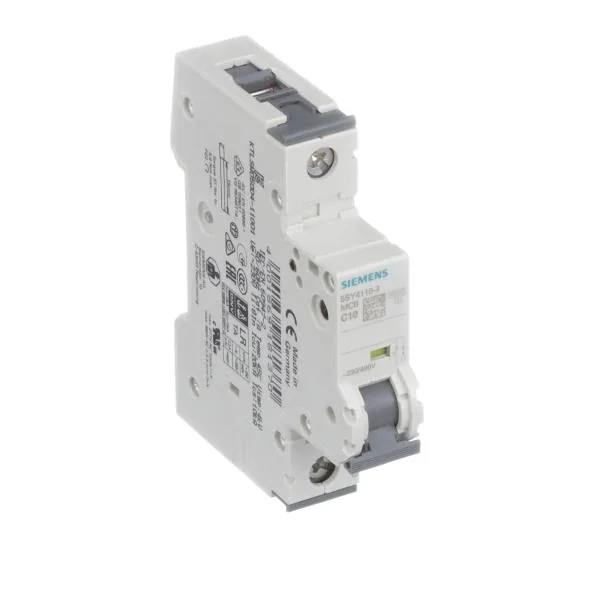 Siemens 5SY4102-8 — 1-Pole MCB (DIN Rail) (image 2)