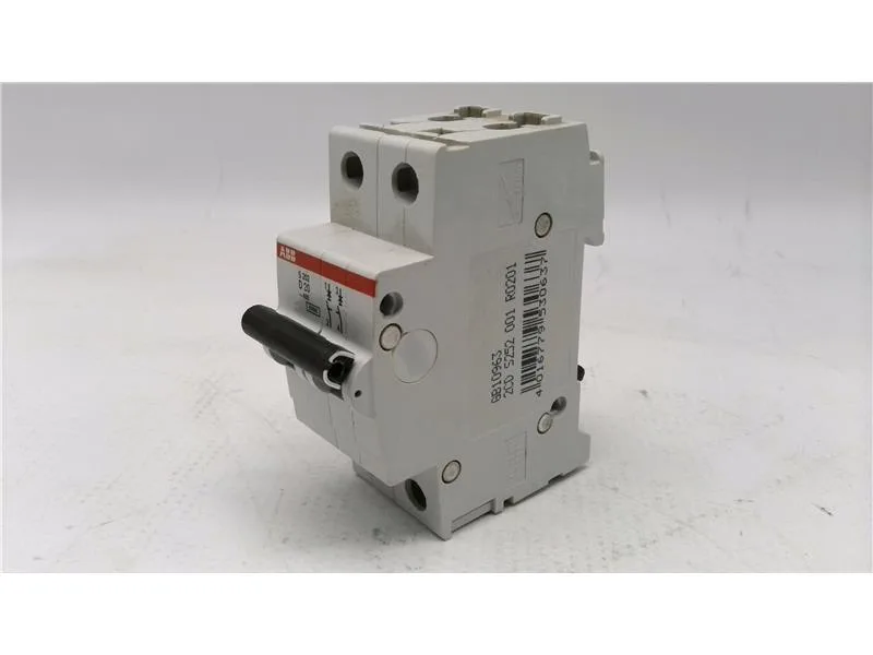ABB S202-D20 — 2-Pole MCB (DIN Rail)