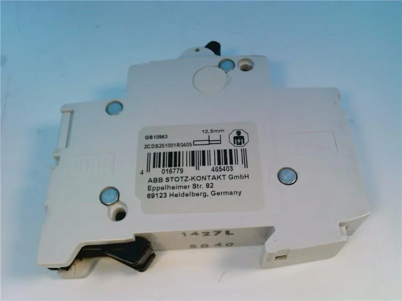 ABB 2CDS251001R0405 — Miniature Circuit Breakers (MCB) (image 2)