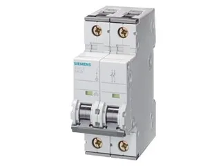 Siemens 5SY4220-8 — 2-Pole MCB (DIN Rail) (image 2)