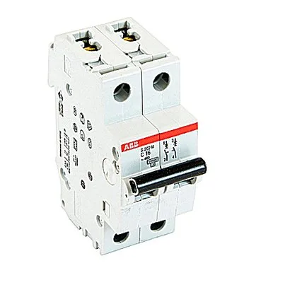 ABB S202M-C16 — 2-Pole MCB (DIN Rail) (image 2)