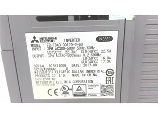 Mitsubishi Electric FR-F840-00170-2-60 — AC Drive (VFD) 480V (image 3)