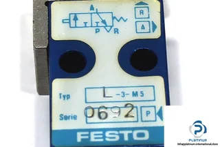 Festo L-3-M5 — Solenoid & Directional Valves