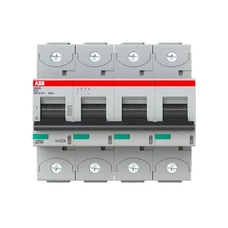 ABB S804S-D25 — 4-Pole MCB (DIN Rail) (image 2)