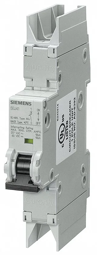 Siemens 5SJ4113-8HG42 — 1-Pole MCB (DIN Rail) (image 2)