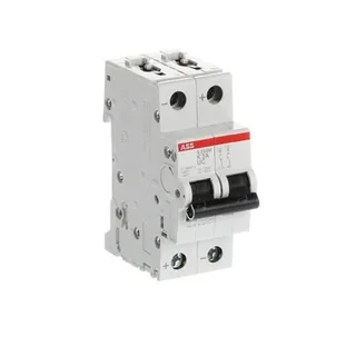 ABB S202MUC-K3 — 2-Pole MCB (DIN Rail)