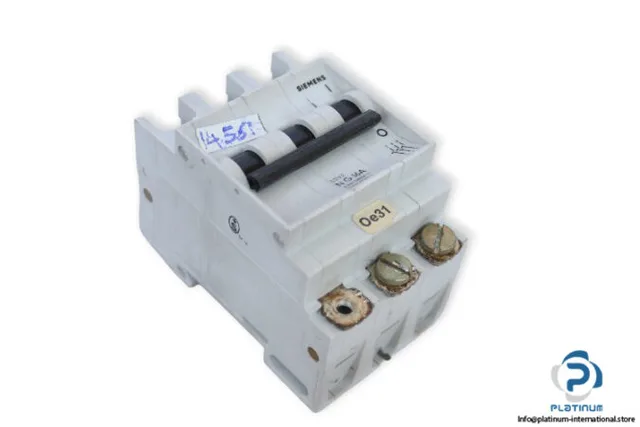 Siemens 5SN3NG16A — 3-Pole MCB (DIN Rail)