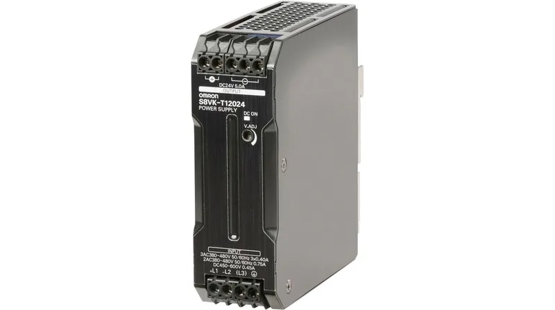 Omron S8VKT12024400 — DIN Rail Power Supplies