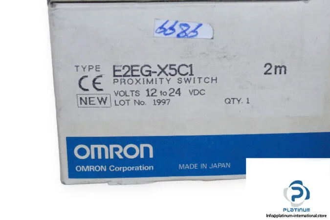 Omron E2EG-X5C1 — Proximity Sensors (image 4)
