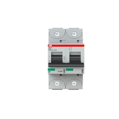 ABB S802S-K25 — 2-Pole MCB (DIN Rail) (image 2)