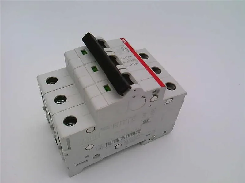 ABB S203M-C6 — 3-Pole MCB (DIN Rail) (image 2)