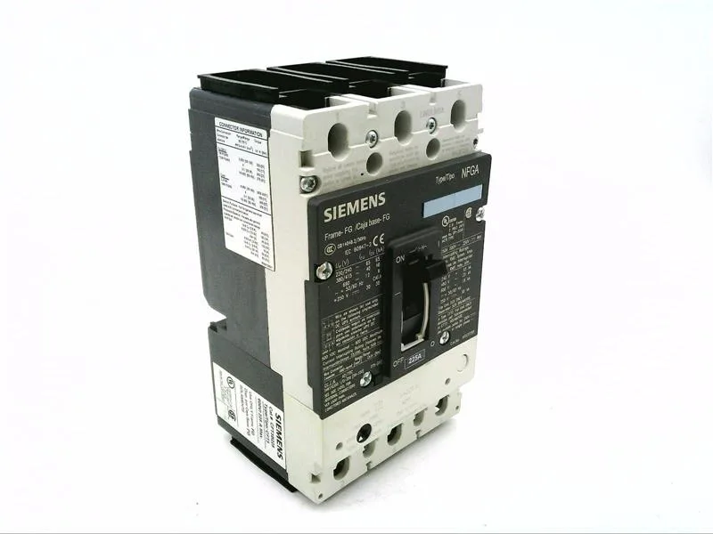 Siemens NFG3F250 — Molded Case Circuit Breakers (MCCB)