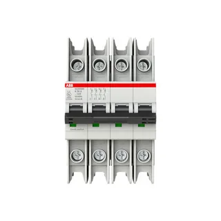 ABB SU204MR-K50 — 4-Pole MCB (DIN Rail)