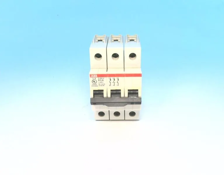 ABB S203U-K6 — 3-Pole MCB (DIN Rail) (image 2)
