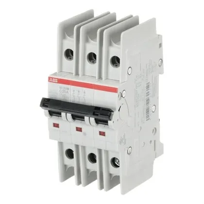 ABB SU203M-C25 — 3-Pole MCB (DIN Rail) (image 5)