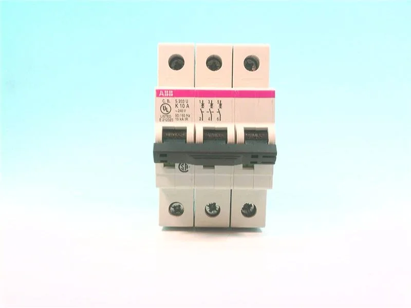 ABB S203U-K10 — 3-Pole MCB (DIN Rail) (image 3)