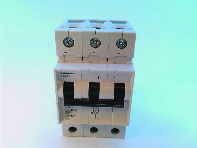 Siemens 5SX2325-8 — 3-Pole MCB (DIN Rail) (image 2)