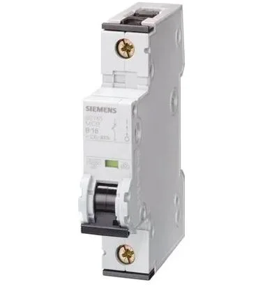 Siemens 5SY6106-6 — 1-Pole MCB (DIN Rail) (image 2)