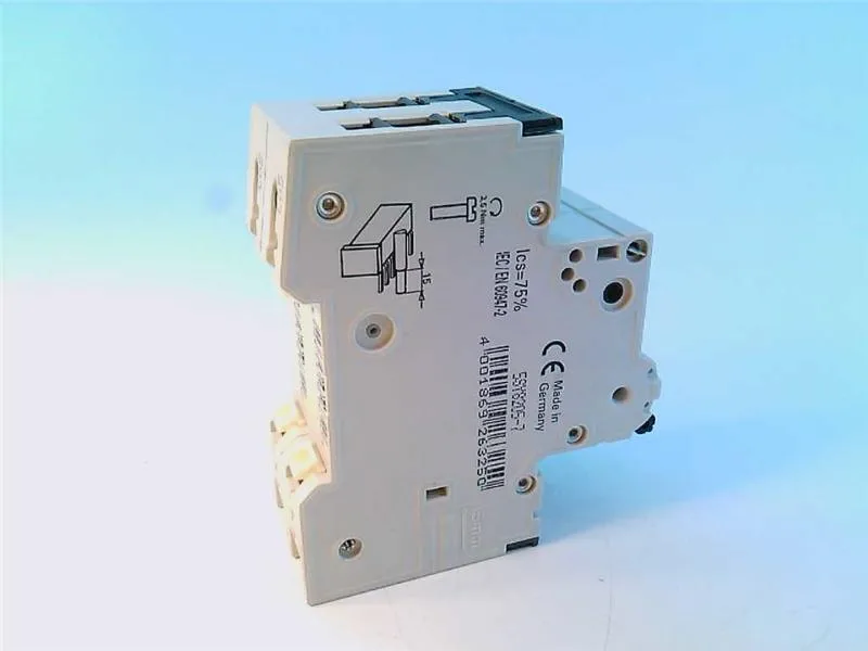 Siemens 5SY8205-7 — 2-Pole MCB (DIN Rail) (image 5)