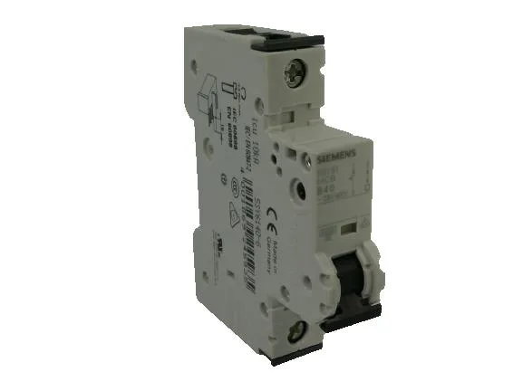 Siemens 5SY6140-6 — 1-Pole MCB (DIN Rail) (image 2)