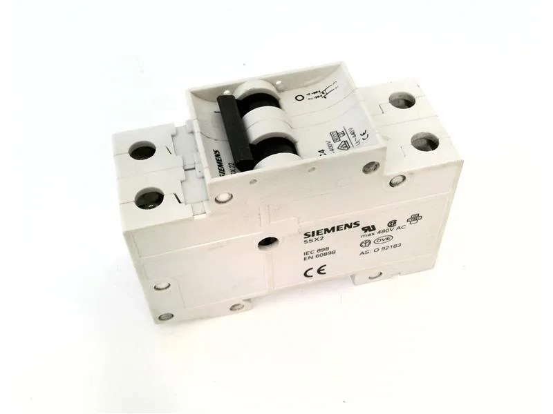 Siemens 5SX2240-7 — 2-Pole MCB (DIN Rail) (image 2)