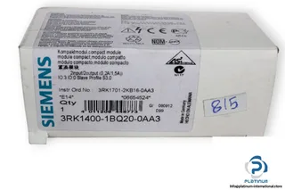 Siemens 3RK1400-1BQ20-0AA3 — Remote I/O & Fieldbus Modules (image 5)
