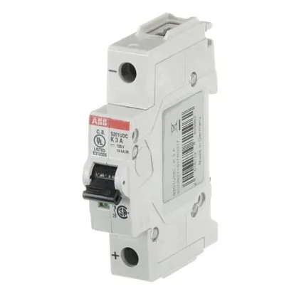 ABB S201UDC-K3 — 1-Pole MCB (DIN Rail) (image 5)