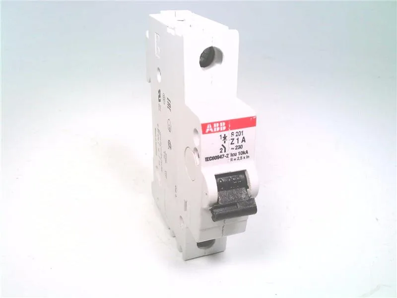ABB S201-Z1 — 1-Pole MCB (DIN Rail)