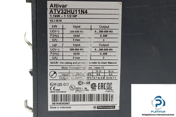 Schneider Electric ATV32HU11N4 (image 5)