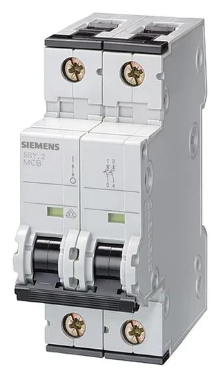 Siemens 5SY4516-7 — 1-Pole MCB (DIN Rail) (image 2)