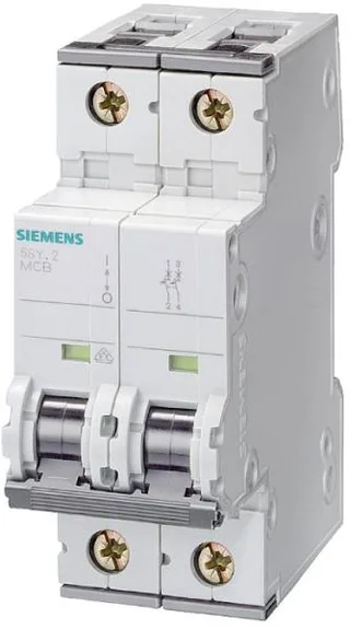 Siemens 5SY6525-7 — 1-Pole MCB (DIN Rail) (image 2)