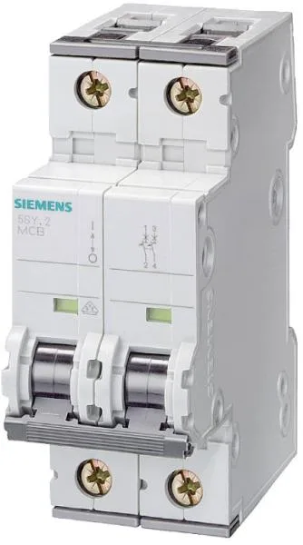 Siemens 5SY6525-7 — 1-Pole MCB (DIN Rail) (image 2)